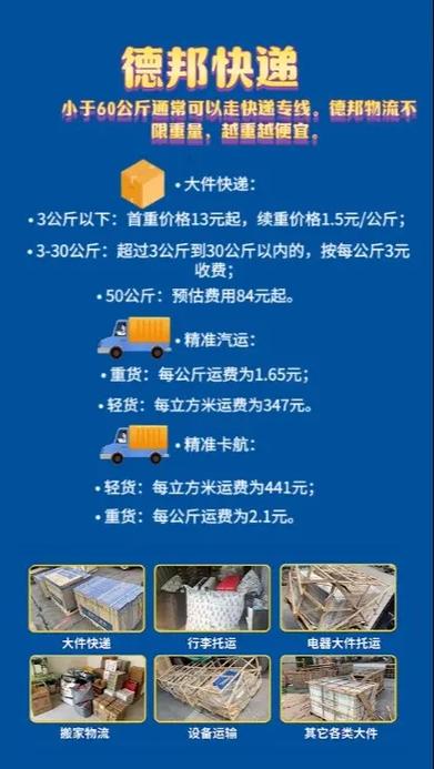 上门打包收费价目表缩略图