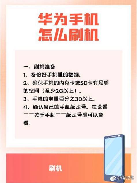 华为刷机怎么刷怎么按图标