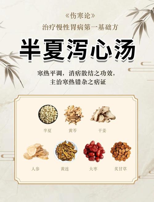 半夏泻心汤的适应症图标