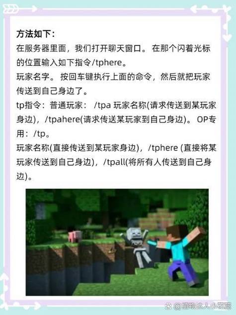 我的世界将玩家传送到自己身边游戏截图