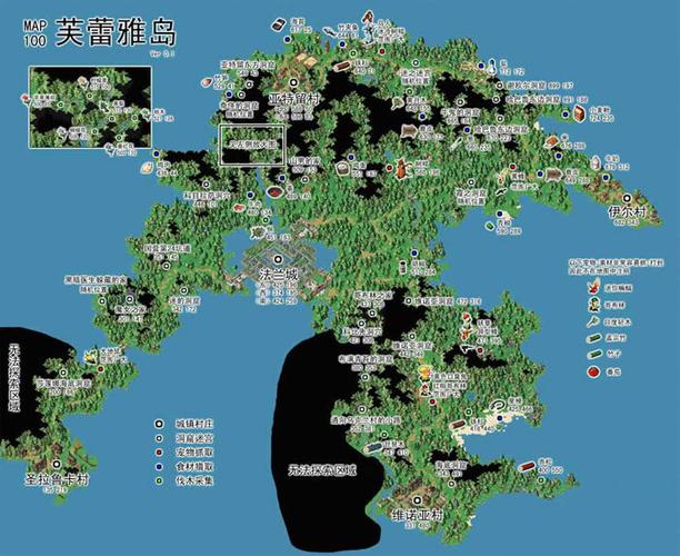 魔力宝贝柯村地图图标