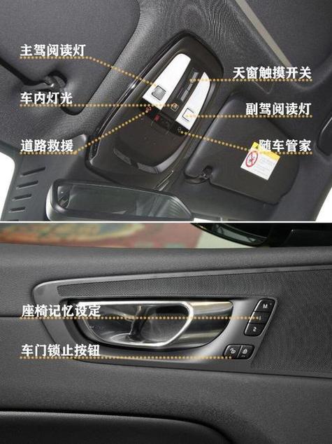 2021款沃尔沃s60按钮图解