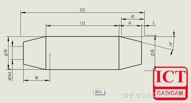 sw工程图标注尺寸半径变直径