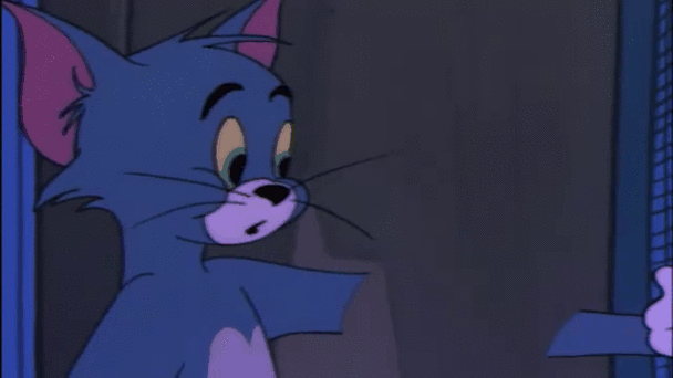 汤姆猫挑眉表情包gif