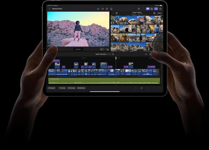 ipad 视频剪辑缩略图