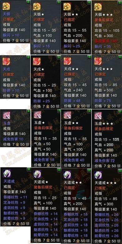 诛仙首饰天戍套缩略图
