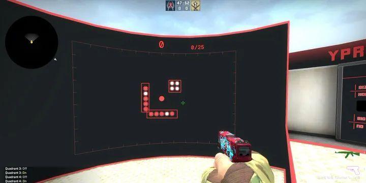 csgom4压枪轨迹截图