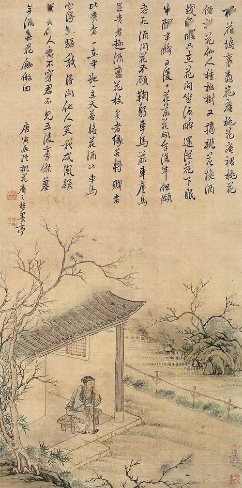 唐寅拍卖最贵的十幅画图标