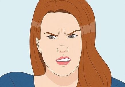 女生发皱眉表情含义缩略图