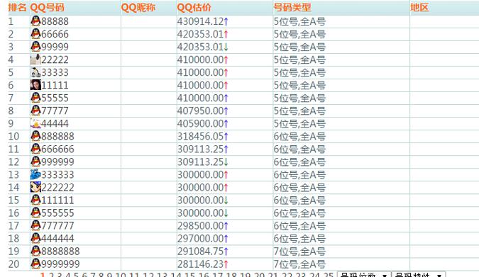 qq免费账号大全截图