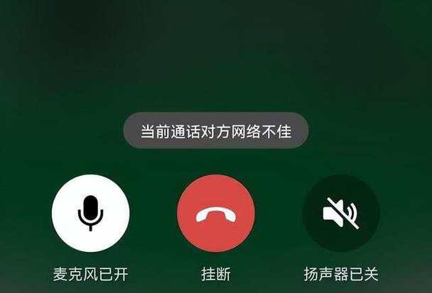 拨打对方电话显示视频电话打不进缩略图