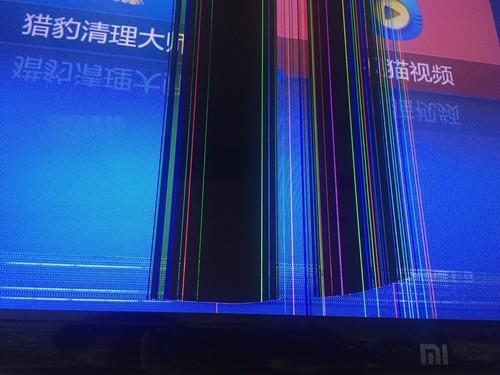 小米电视出现条纹一闪一闪