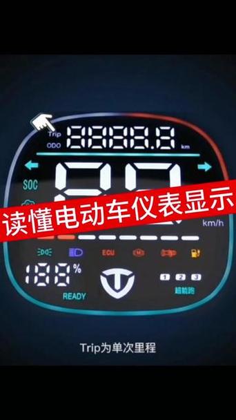 五星钻豹电动车显示屏图标说明截图