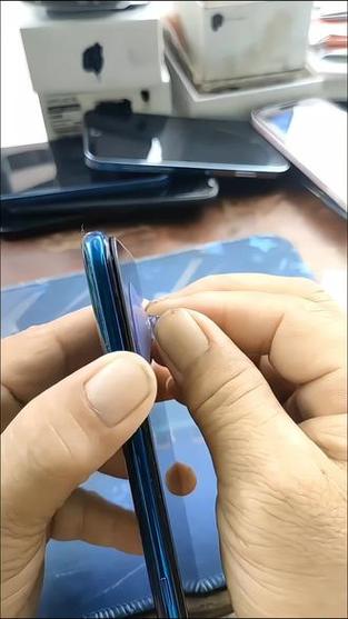 手机开胶了怎么办截图