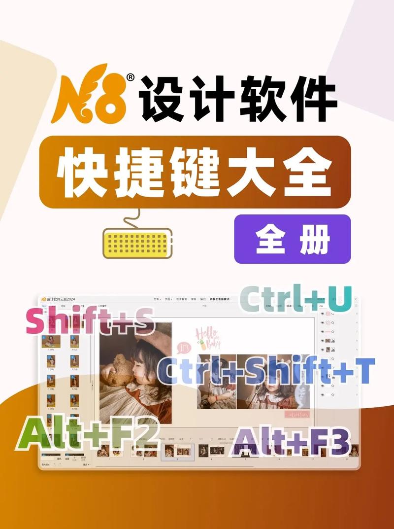 n8设计软件快捷键图标