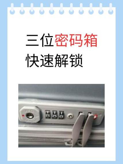 行李箱密码设置缩略图