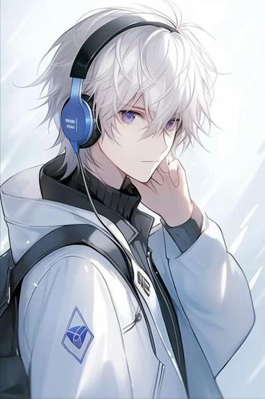 二次元男侧脸