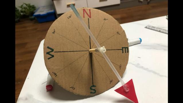 小学生指南针的做法截图