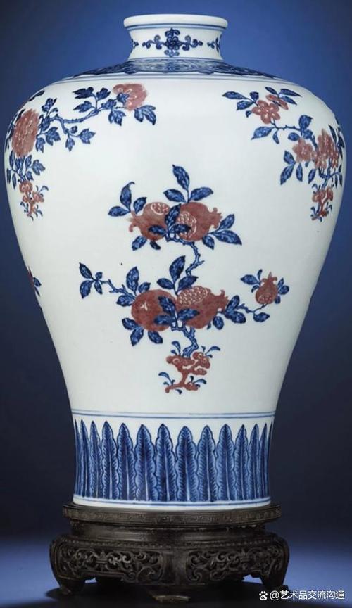 青花釉里红真品图片图标