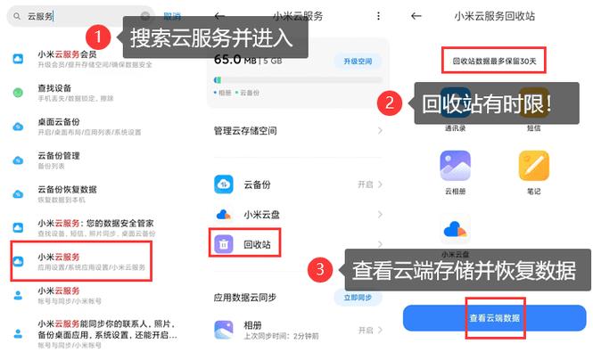 小米云上数据如何备份