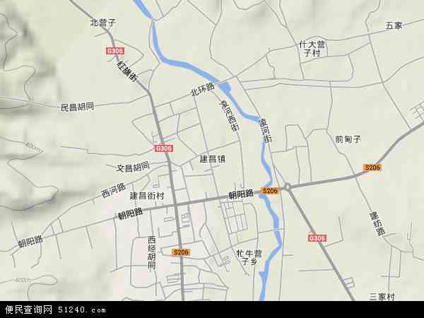 辽宁省建昌县地图截图