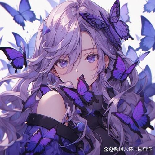 二次元美少女头像