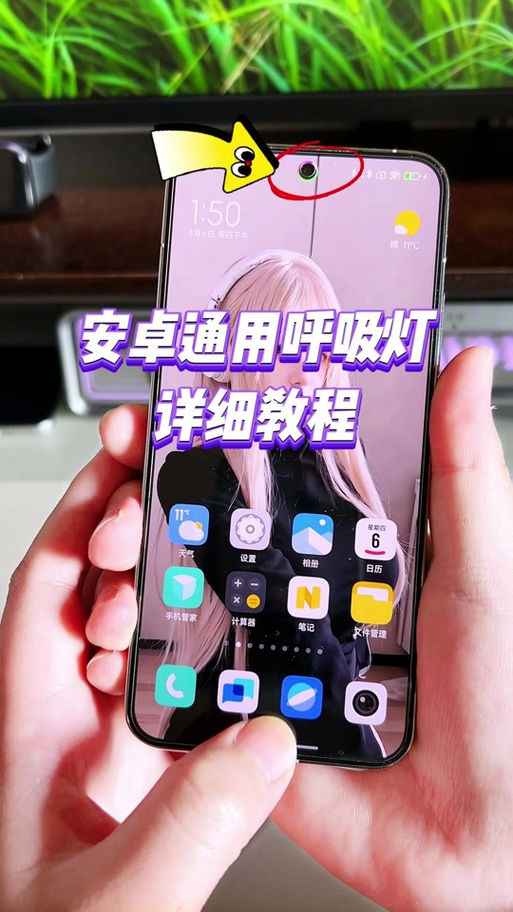 vivo呼吸灯一直闪绿色图标