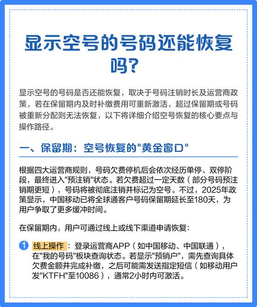 电信空号恢复最简单方法截图