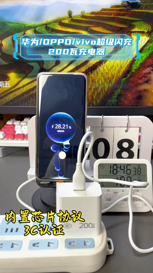200w手机充电器