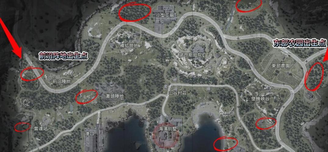 暗区突围山谷地图图标