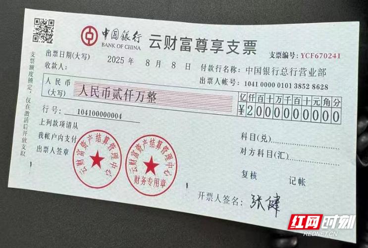 千万支票样票缩略图