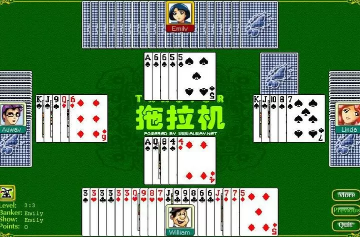 纸牌拖拉机玩法规则截图