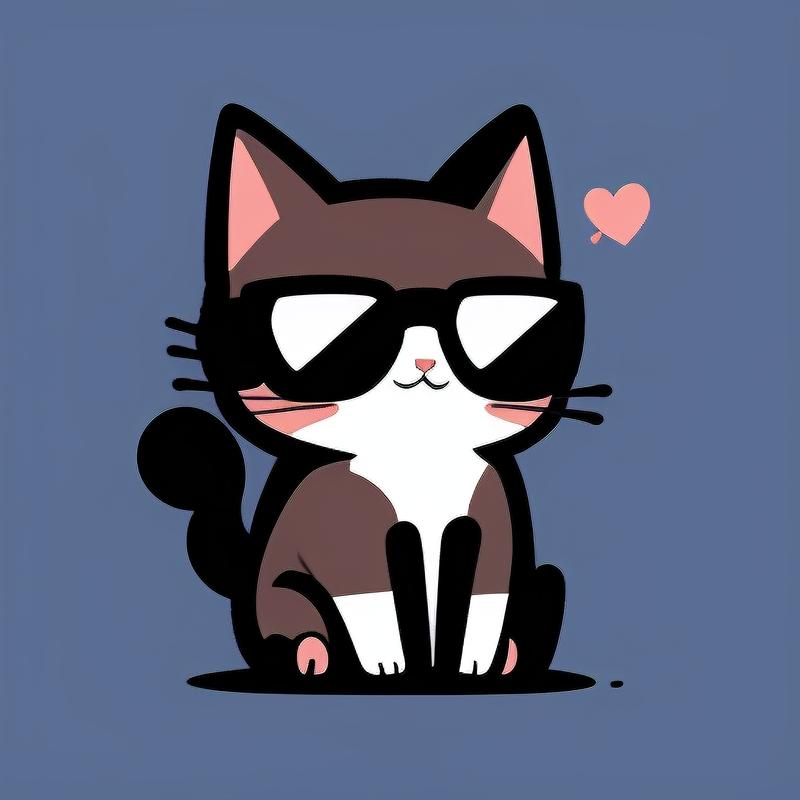 猥琐猫Q版头像缩略图