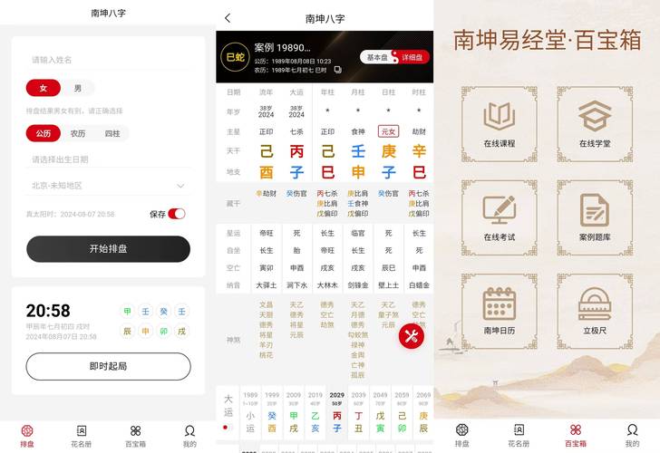 大师八字排盘app安装截图