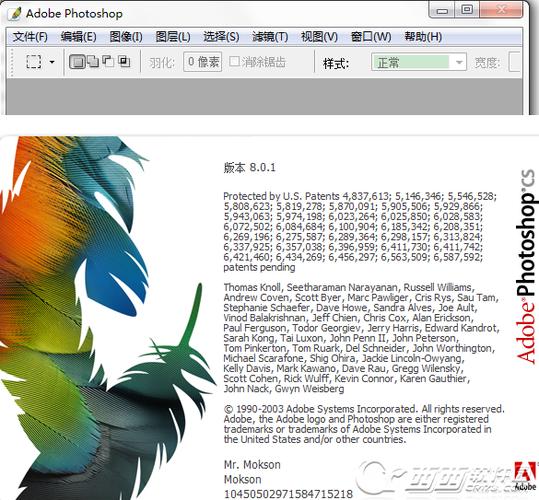 ps8.0绿色版安装图标