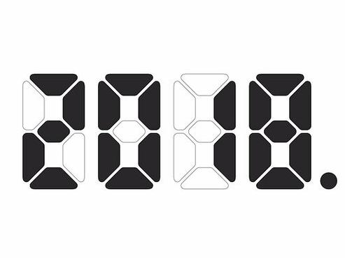 网红文字时钟wordclock截图