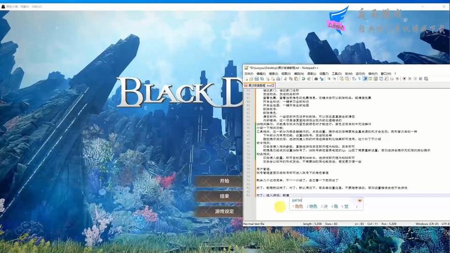 黑色沙漠单机2060版安装教程截图