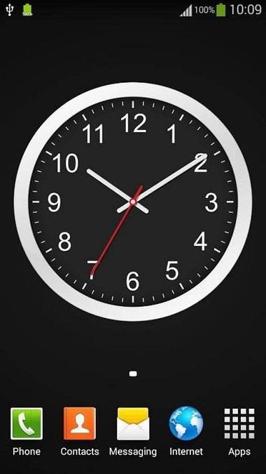 clock时钟小部件移动端截图