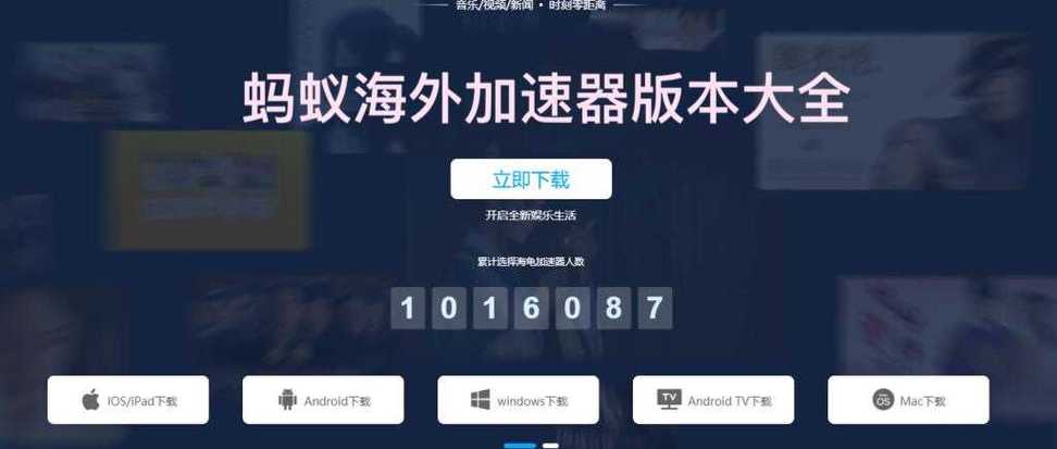 蚂蚁海外加速器永久免费版下载正版截图
