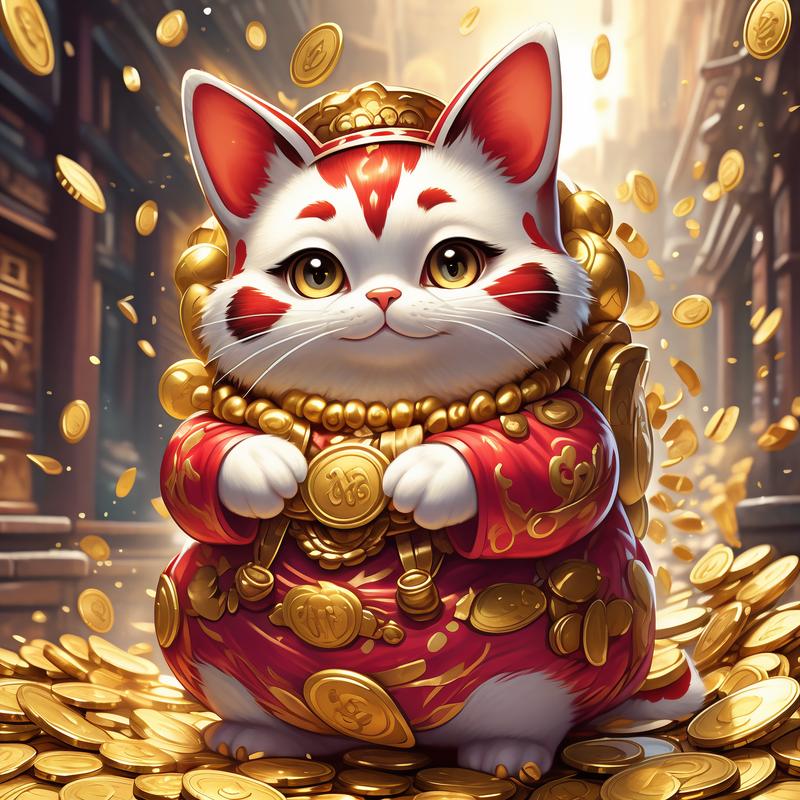 猫猫招财红包版游戏截图
