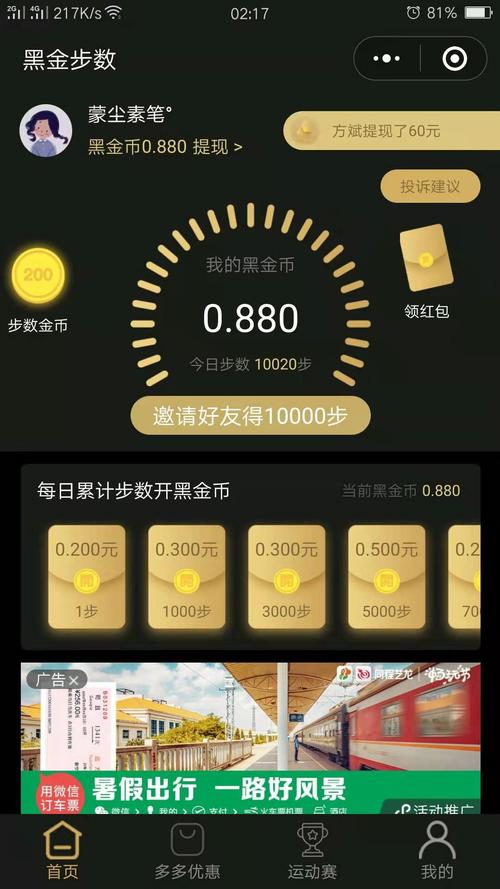 黑金步数官网版截图
