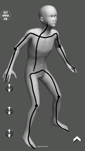 3D漫画姿势工具Manga Pose Tool 3D截图