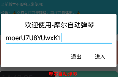 云自动弹琴卡密辅助器截图