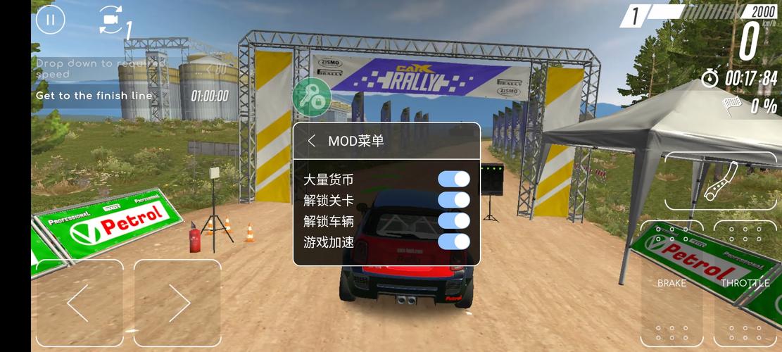 汽车拉力赛游戏极速版app游戏截图