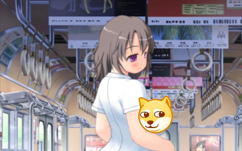 电车女孩游戏绿色版截图