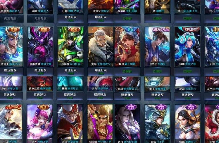 王者荣耀单机全皮肤截图