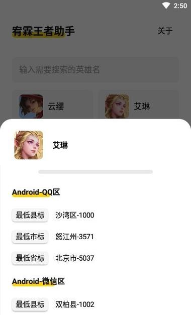 宥霖王者助手截图