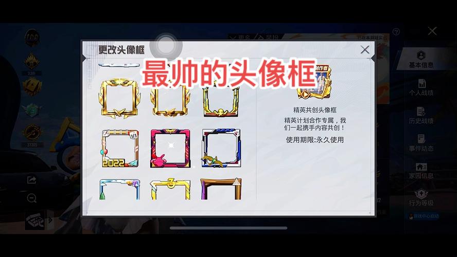 和平精英PEL定制头像框生成器截图