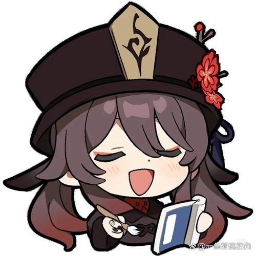 原神胡桃表情包截图