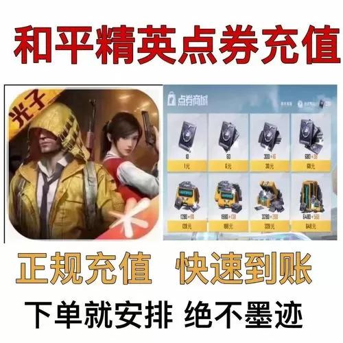 和平精英破解版无限点券版图标